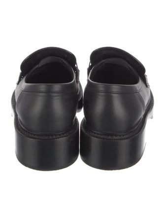 Louis Vuitton LV Monogram Leather Loafers