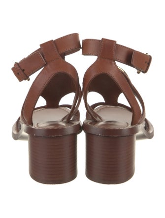 Louis Vuitton Leather Gladiator Sandals