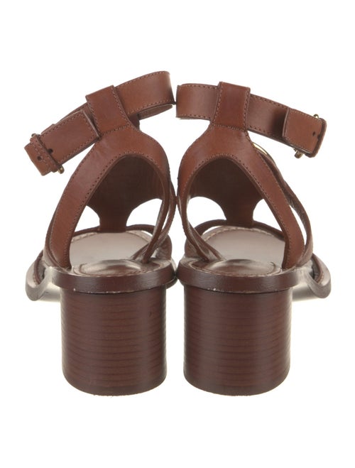 Louis Vuitton Leather Gladiator Sandals