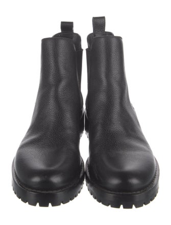 Louis Vuitton LV Monogram Leather Moto Boots