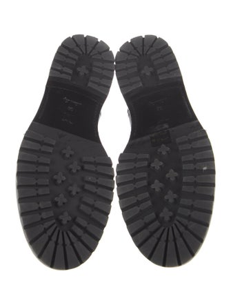 Louis Vuitton LV Monogram Leather Moto Boots