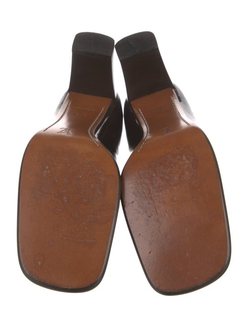 Louis Vuitton Patent Leather Bow Accents Pumps