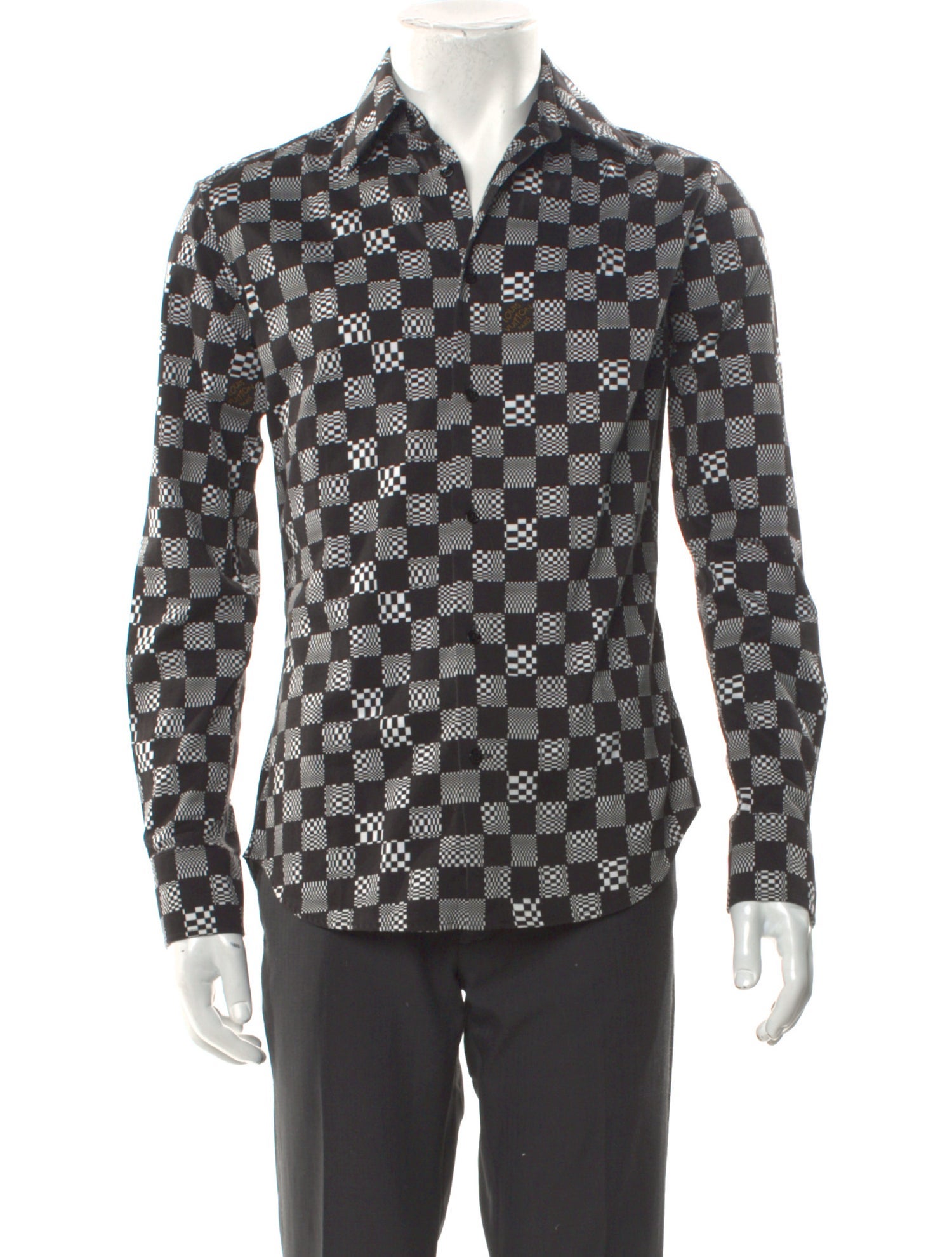 Louis Vuitton 2021 Signature Logo Shirt