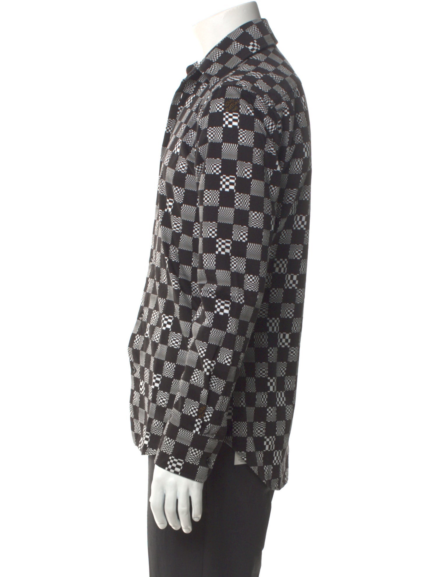 Louis Vuitton 2021 Signature Logo Shirt