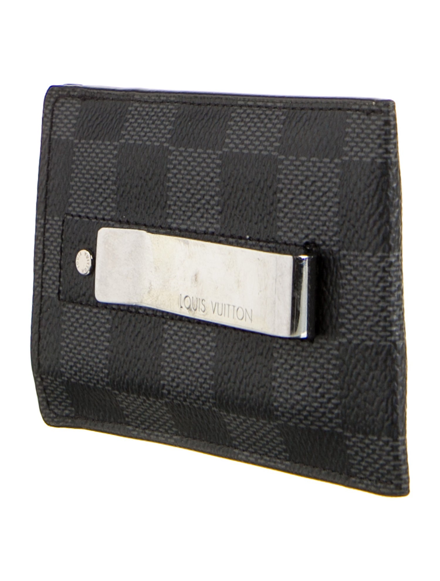 Louis Vuitton 2020 Damier Graphite Pattern Card Case