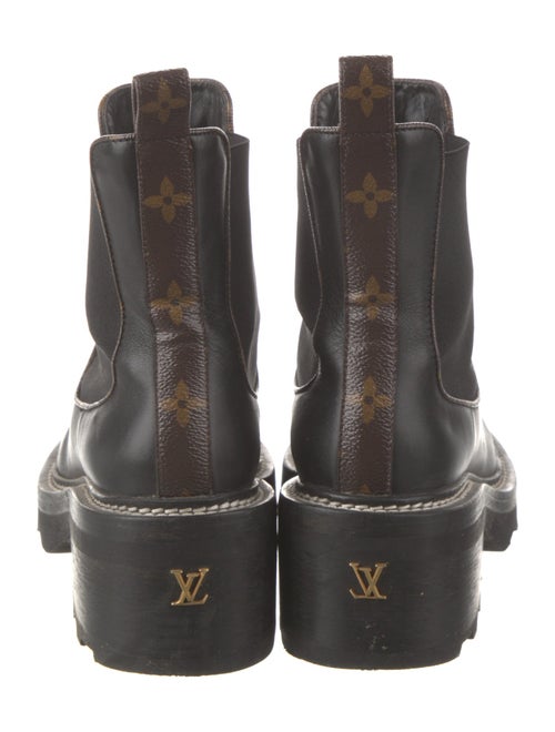 Louis Vuitton LV Monogram Leather Chelsea Boots