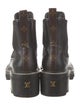 Louis Vuitton LV Monogram Leather Chelsea Boots
