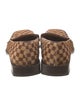 Louis Vuitton Ponyhair Plaid Print Loafers