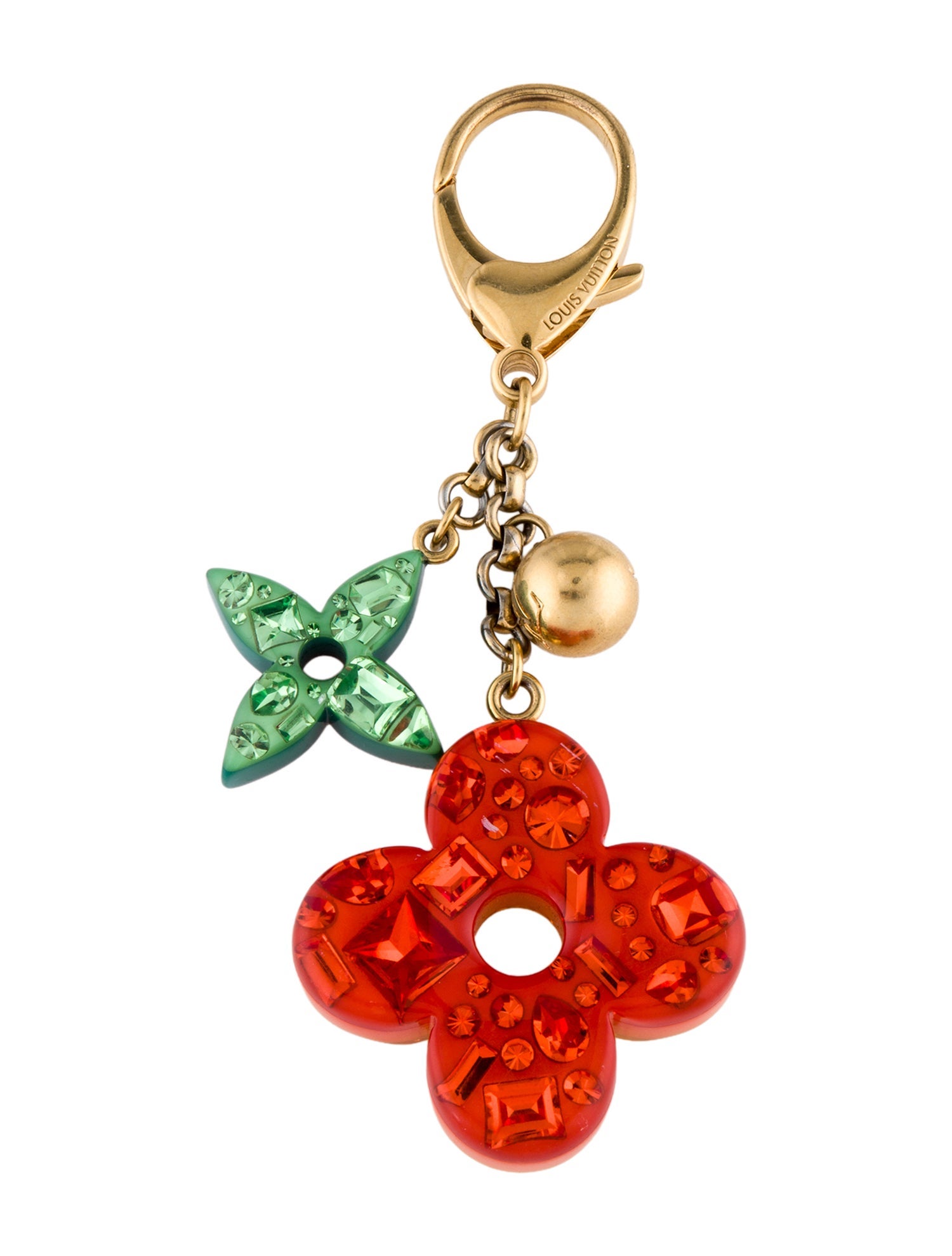 Louis Vuitton Glam Flower Bag Charm