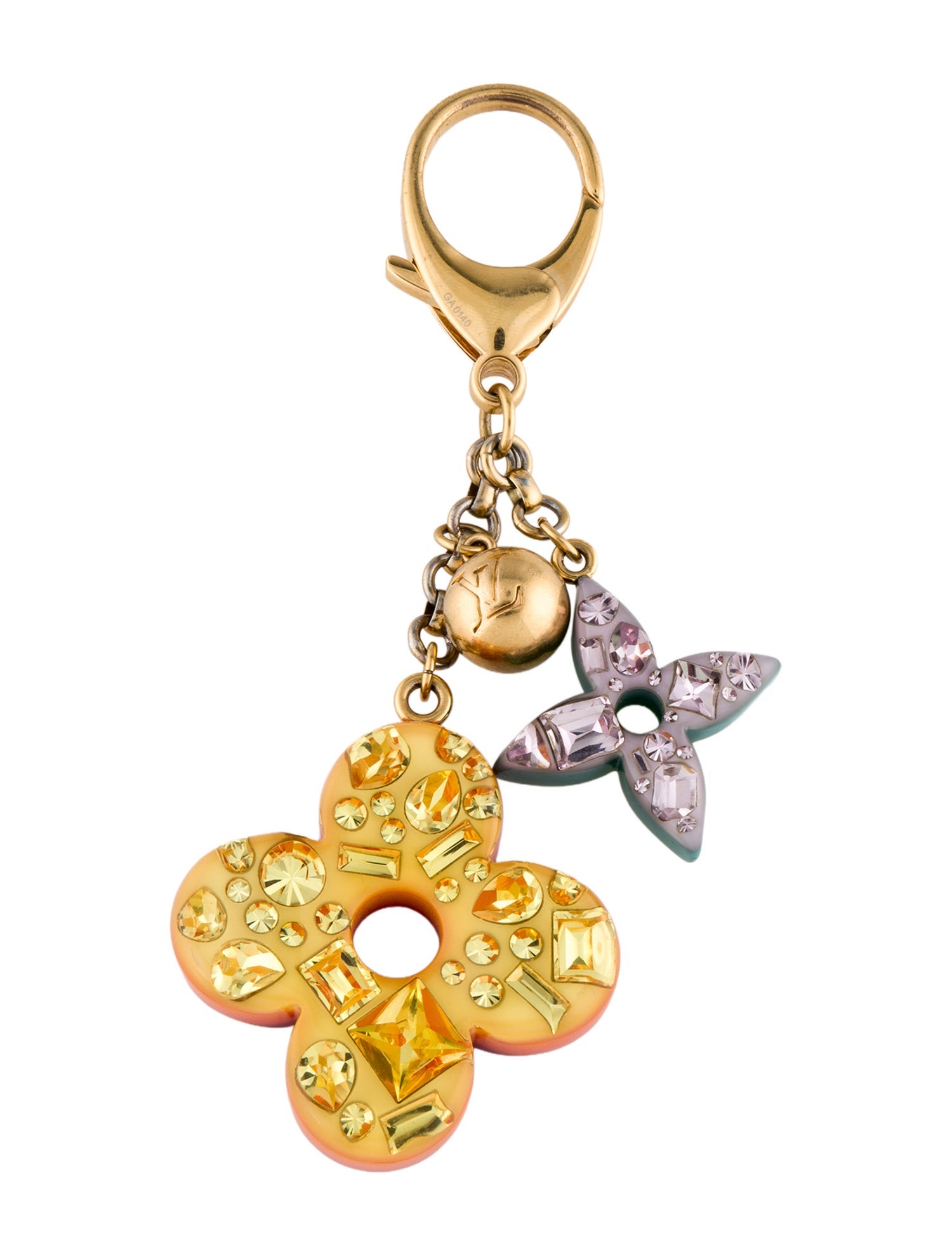 Louis Vuitton Glam Flower Bag Charm
