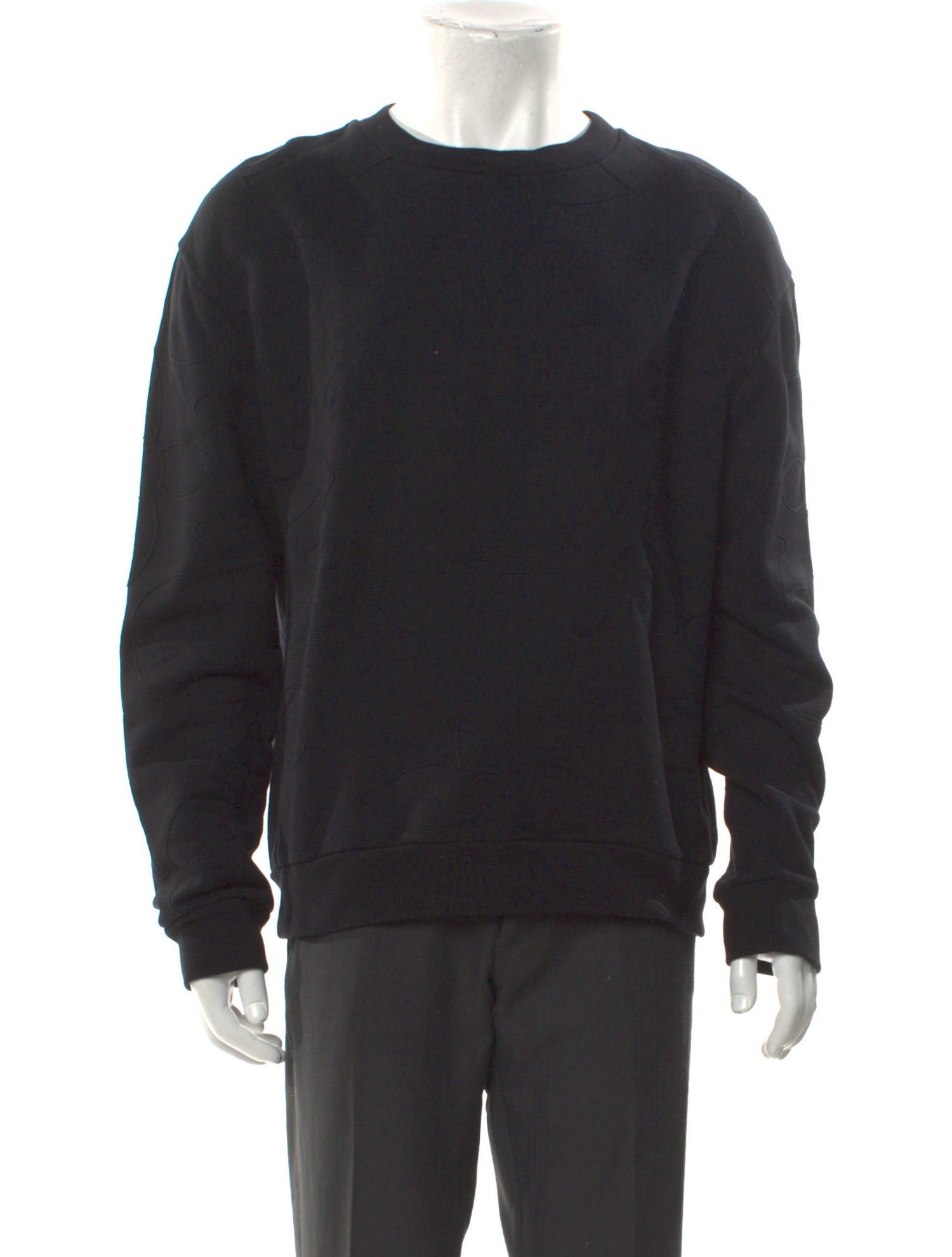 Louis Vuitton 2024 Monogram Giant Pattern Sweatshirt