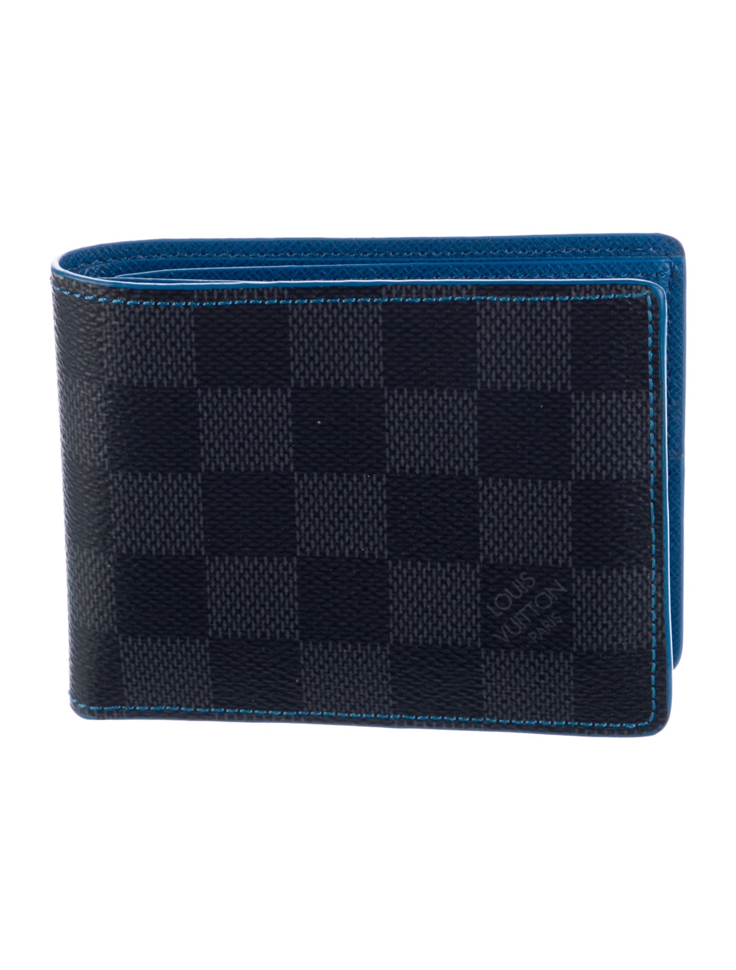 Louis Vuitton Damier Graphite Pattern Coated Canvas Slender NM