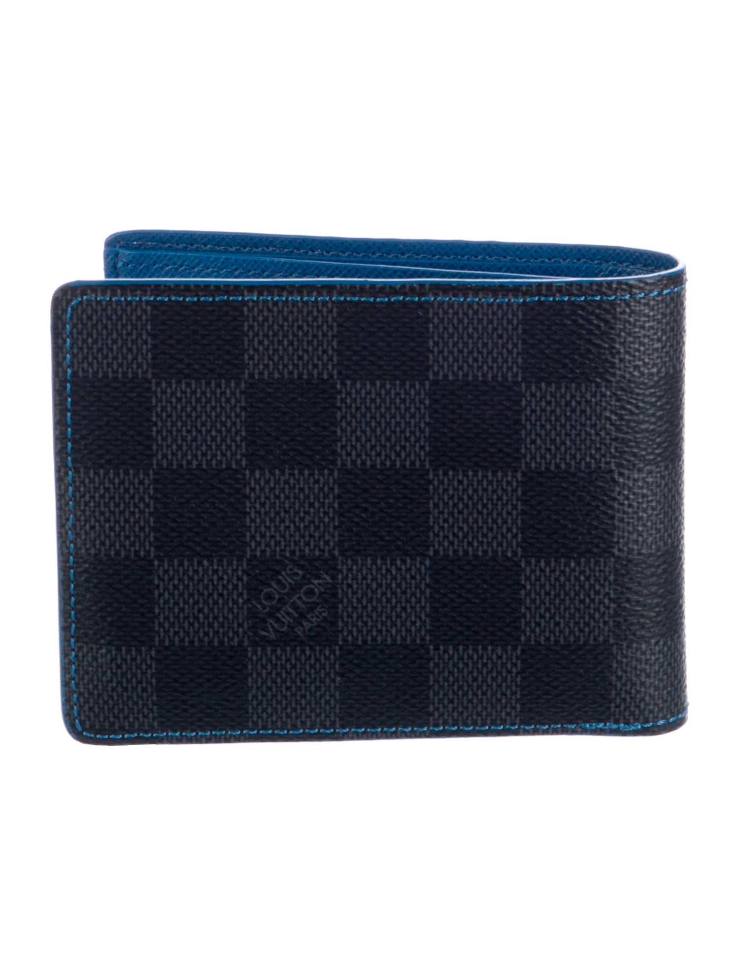 Louis Vuitton Damier Graphite Pattern Coated Canvas Slender NM