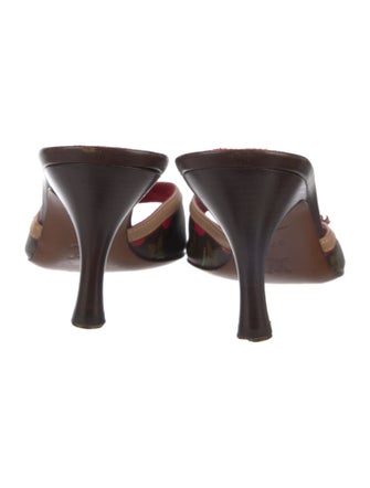 Louis Vuitton Monogram Cherry Blossom Printed Slides