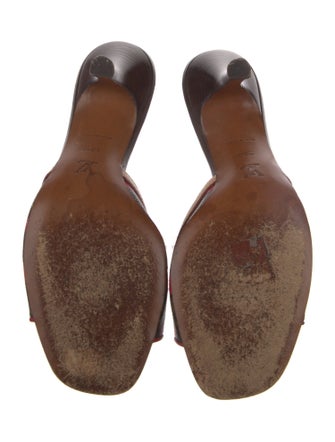 Louis Vuitton Monogram Cherry Blossom Printed Slides