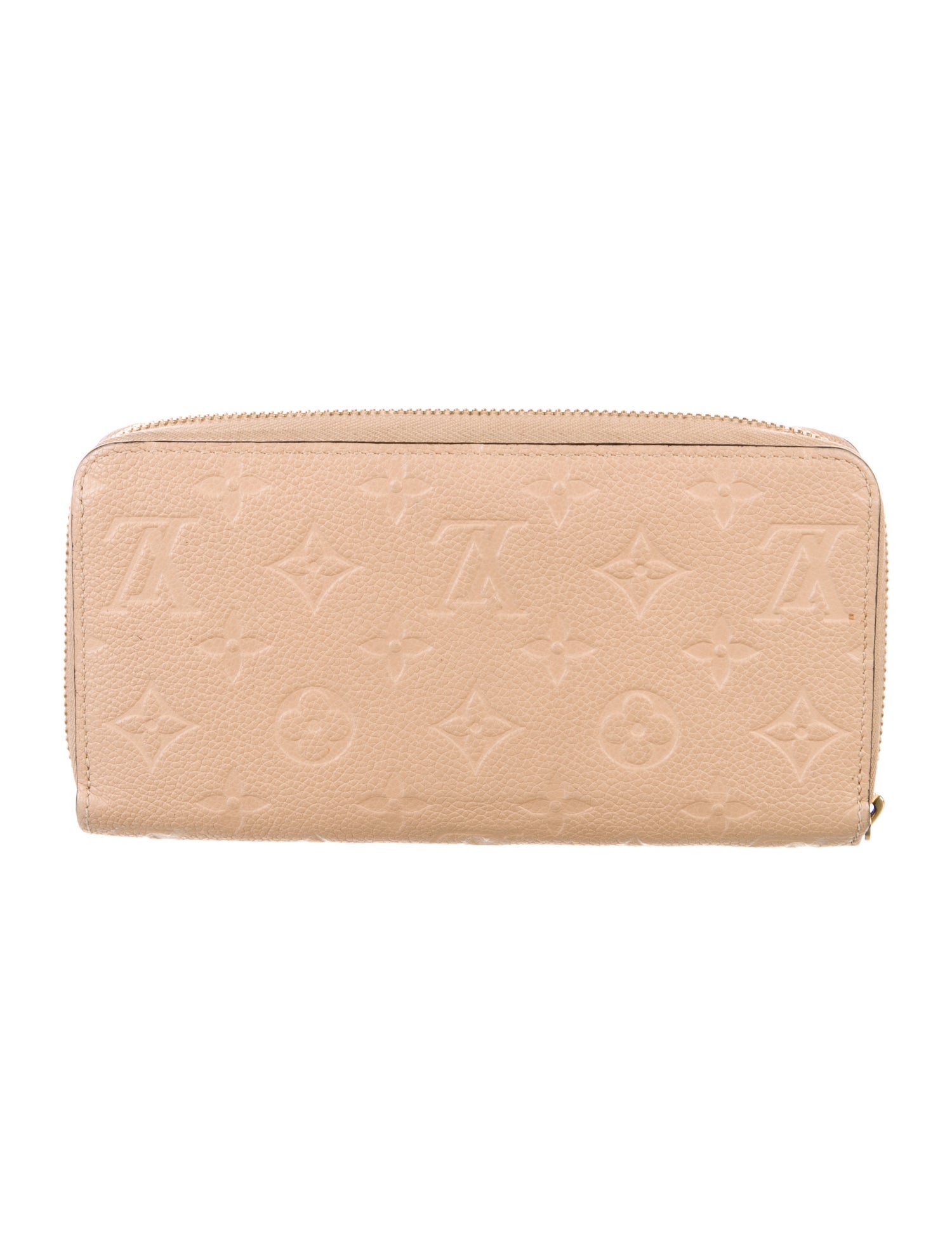 Louis Vuitton LV Monogram Empreinte Leather Zippy Wallet