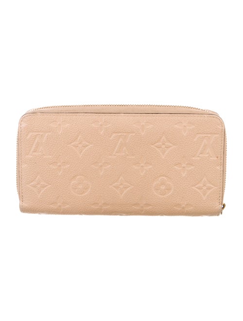 Louis Vuitton LV Monogram Empreinte Leather Zippy Wallet