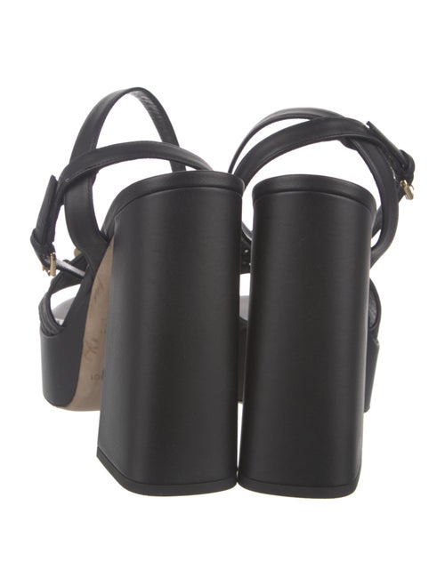 Louis Vuitton Leather Slingback Pumps