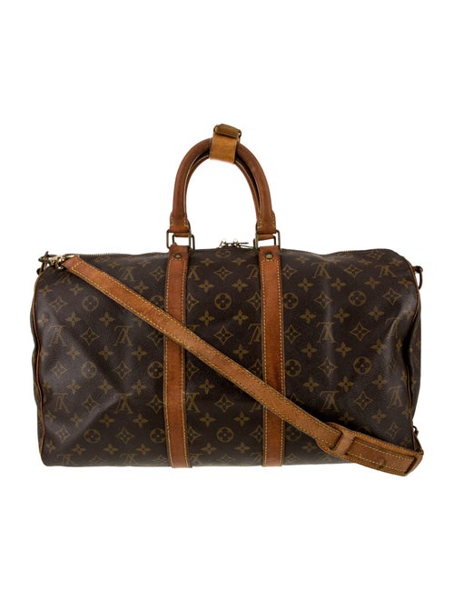 Louis Vuitton LV Monogram Keepall Bandouliere 45