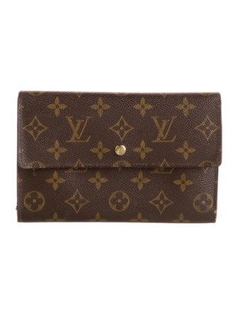 Louis Vuitton 2001 LV Monogram Trifold Wallet