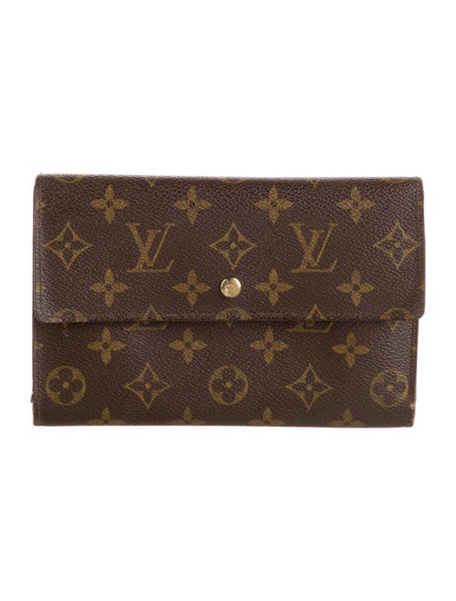 Louis Vuitton 2001 LV Monogram Trifold Wallet