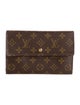 Louis Vuitton 2001 LV Monogram Trifold Wallet