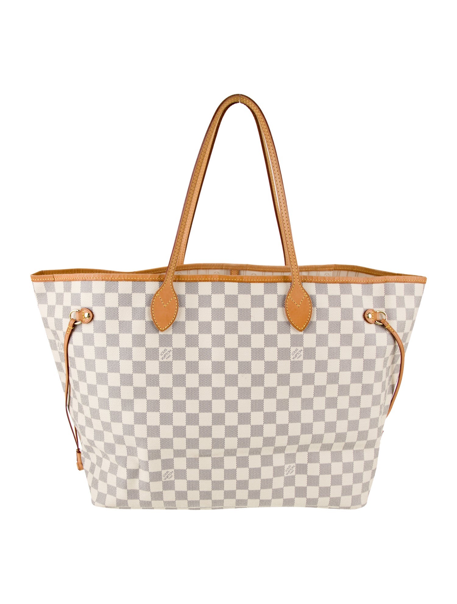 Louis Vuitton Damier Azur Neverfull w/Pouch GM