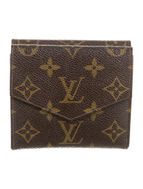 Louis Vuitton Monogram Pattern Coated Canvas Elise Wallet