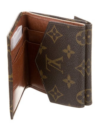 Louis Vuitton Monogram Pattern Coated Canvas Elise Wallet
