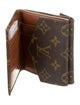 Louis Vuitton Monogram Pattern Coated Canvas Elise Wallet