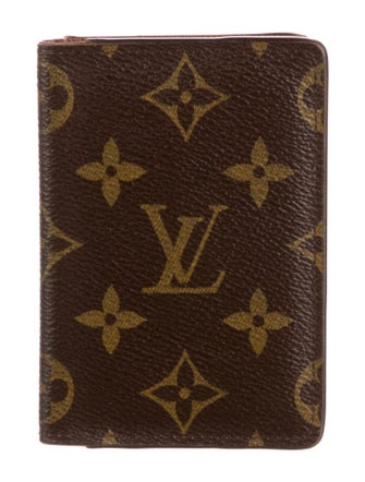 Louis Vuitton LV Monogram Coated Canvas Pocket Organizer