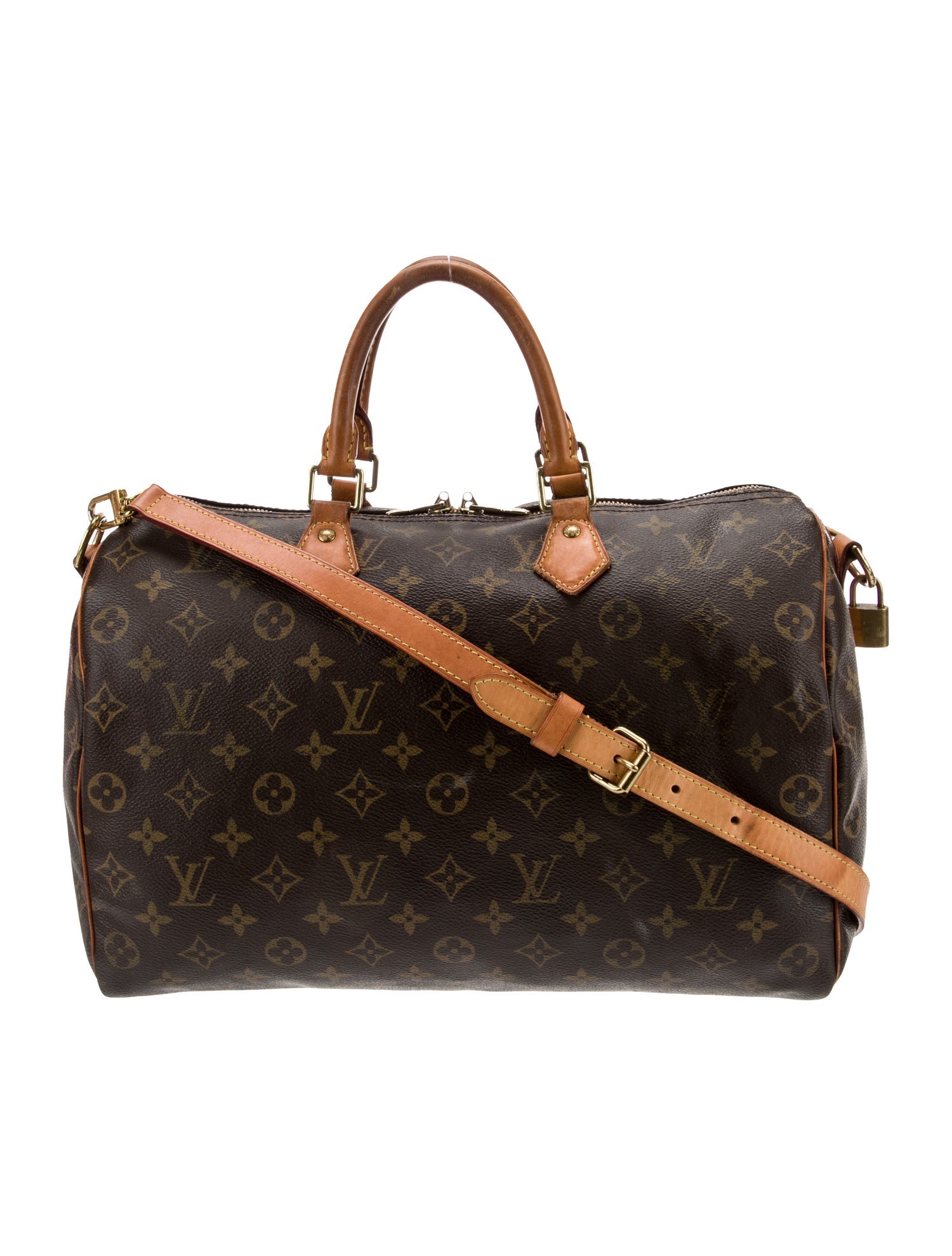 Louis Vuitton LV Monogram Speedy Bandouliere 35