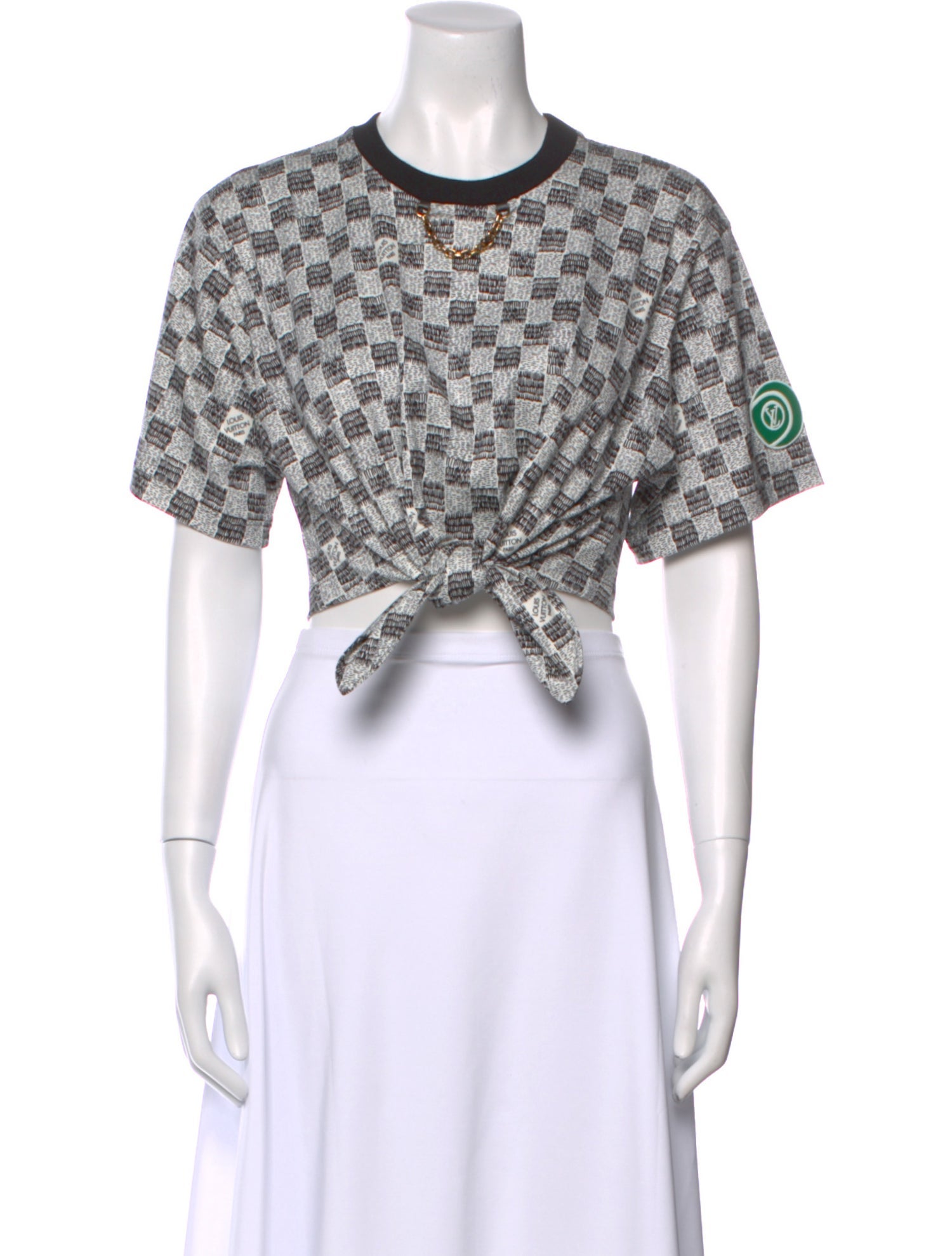 Louis Vuitton 2022 Floral Print Crop Top w/ Tags