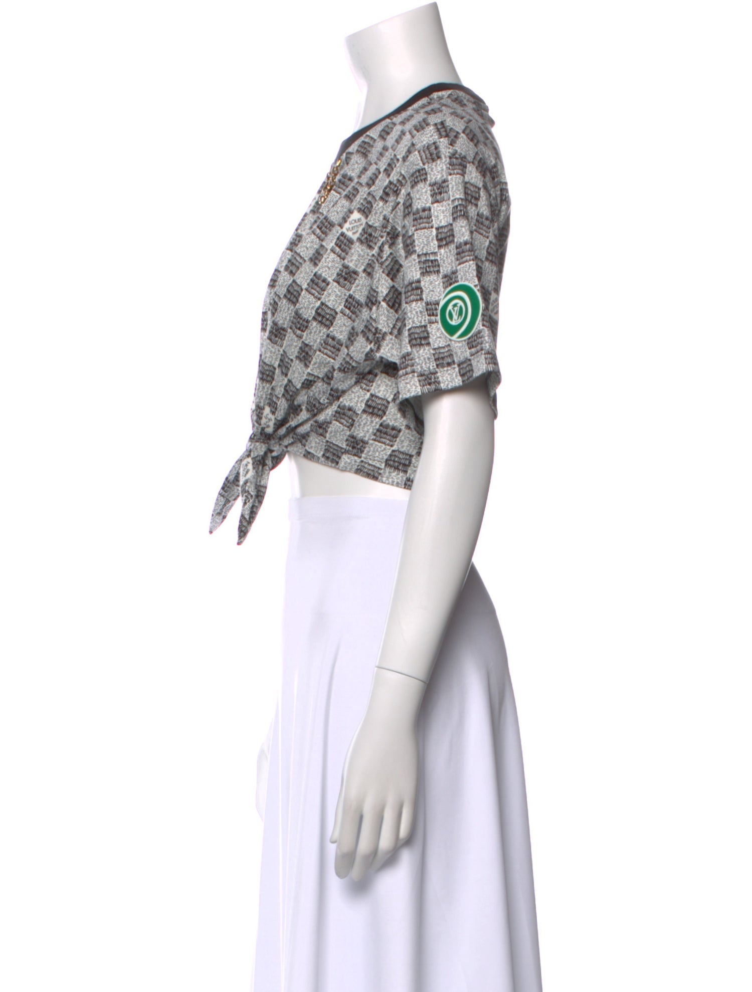 Louis Vuitton 2022 Floral Print Crop Top w/ Tags