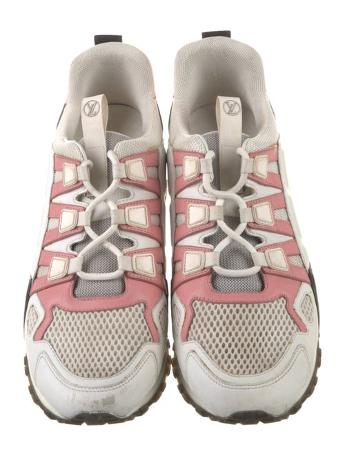 Louis Vuitton Mesh Printed Sneakers