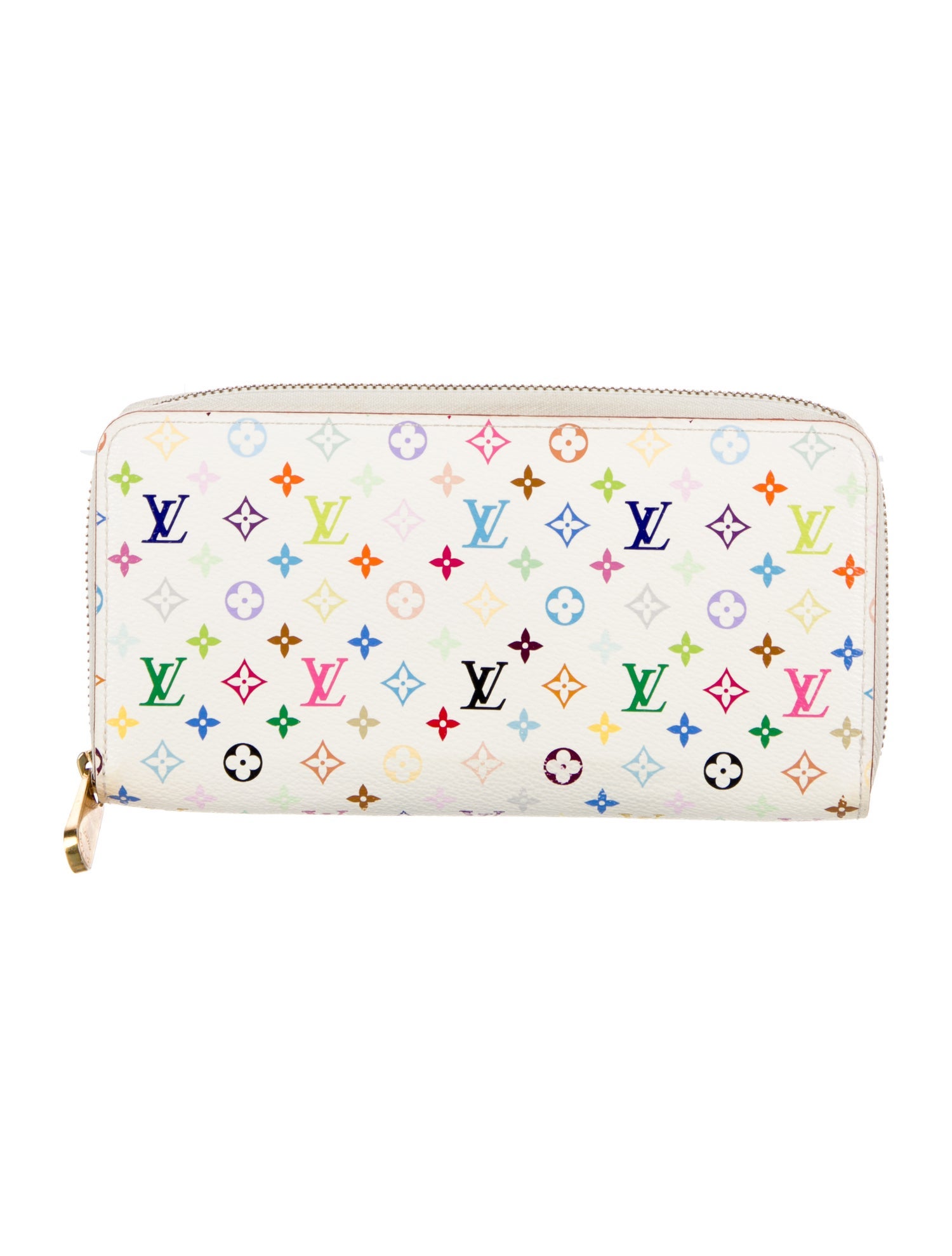 Louis Vuitton Multicolore Monogram Pattern Coated Canvas Zippy Wallet