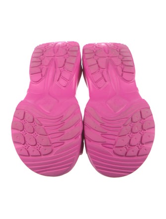 Louis Vuitton LV Monogram Rubber Slides