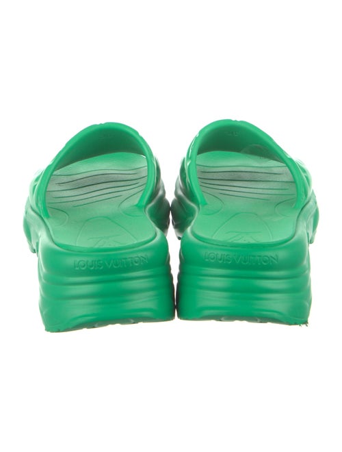 Louis Vuitton Monogram Pattern Rubber Slides