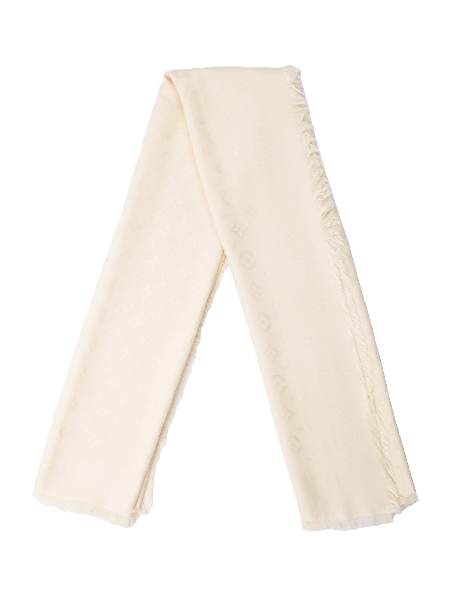 Louis Vuitton Silk LV Monogram Scarf