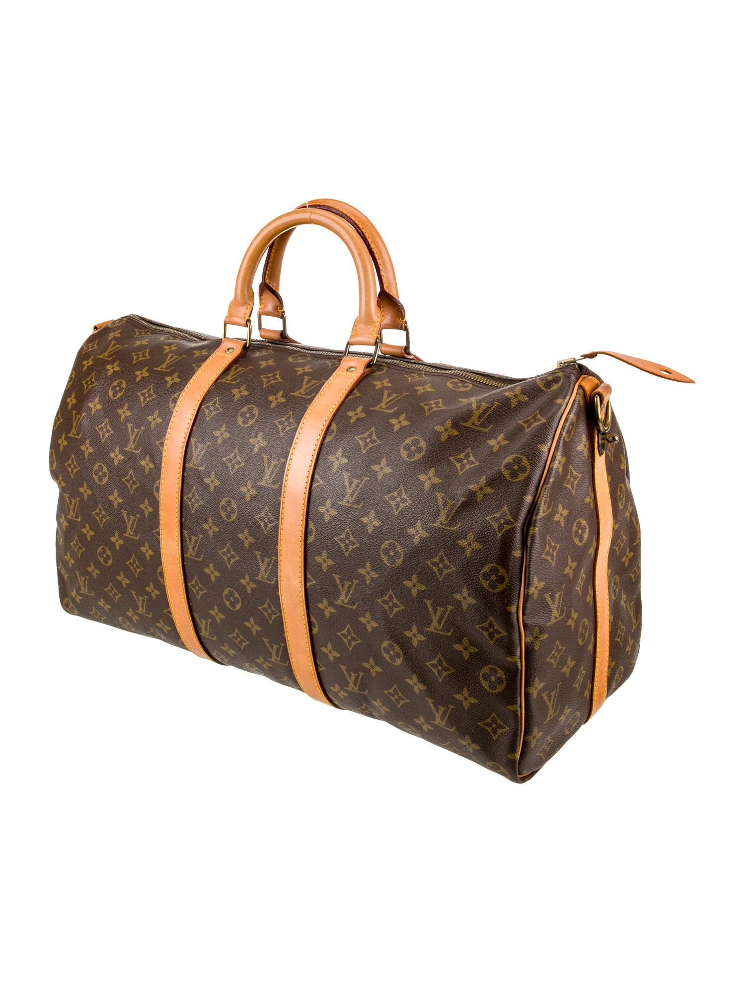 Louis Vuitton LV Monogram Keepall Bandouliere 50 Vintage