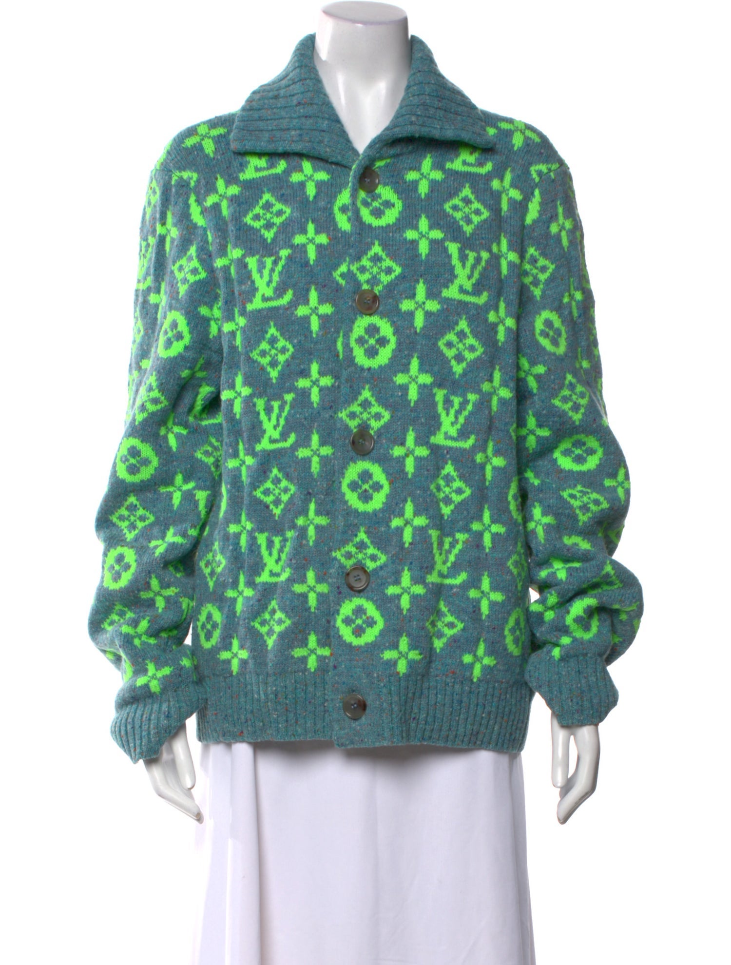 Louis Vuitton 2022 LV Monogram Cardigan