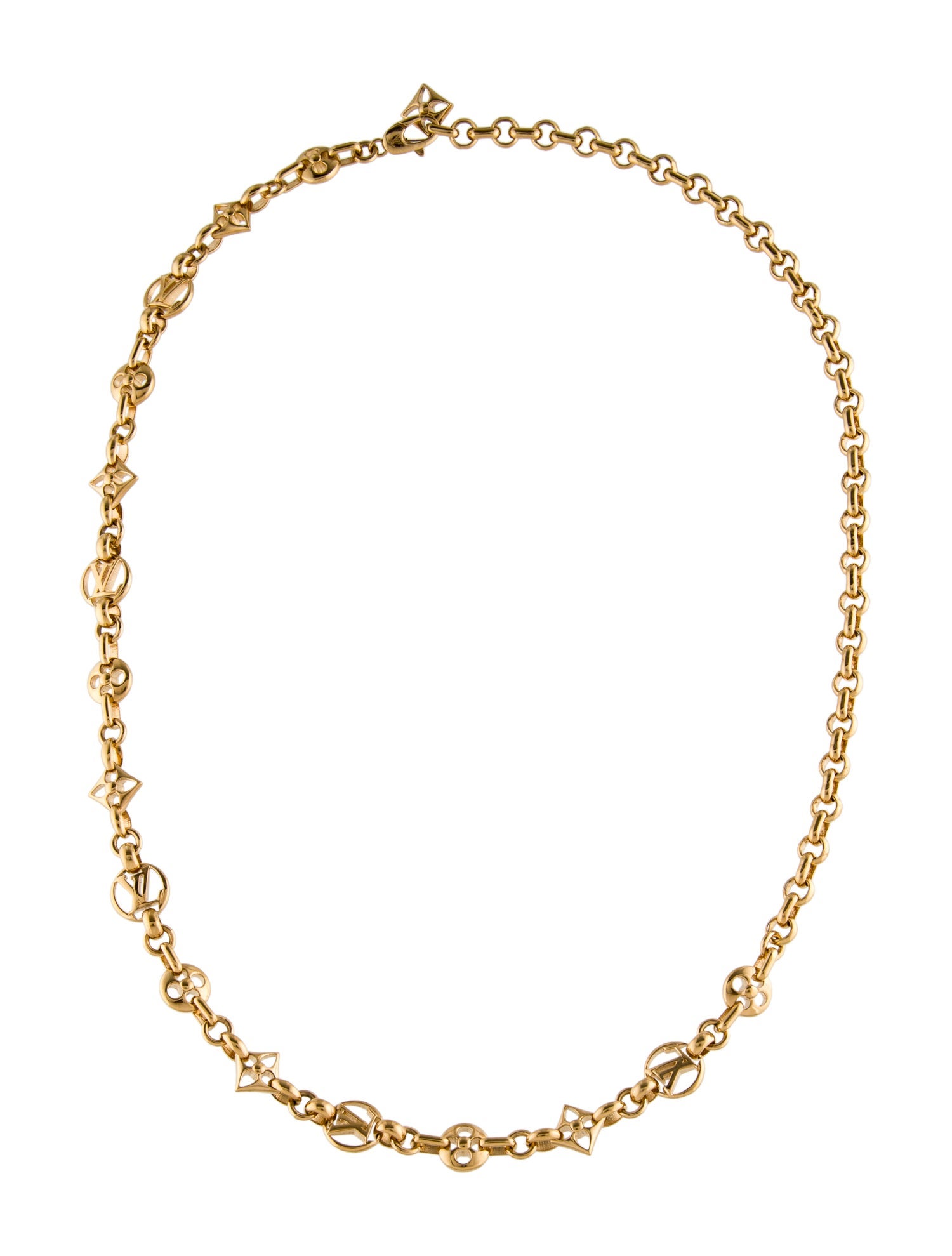 Louis Vuitton Crazy in Lock Necklace