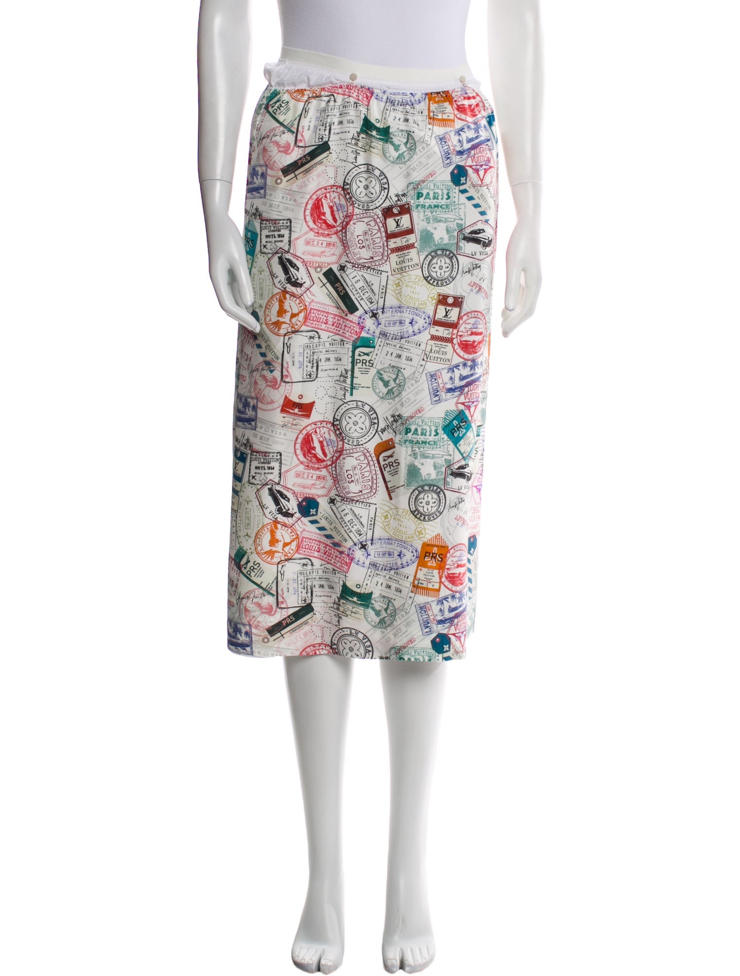Louis Vuitton 2025 Midi Length Skirt