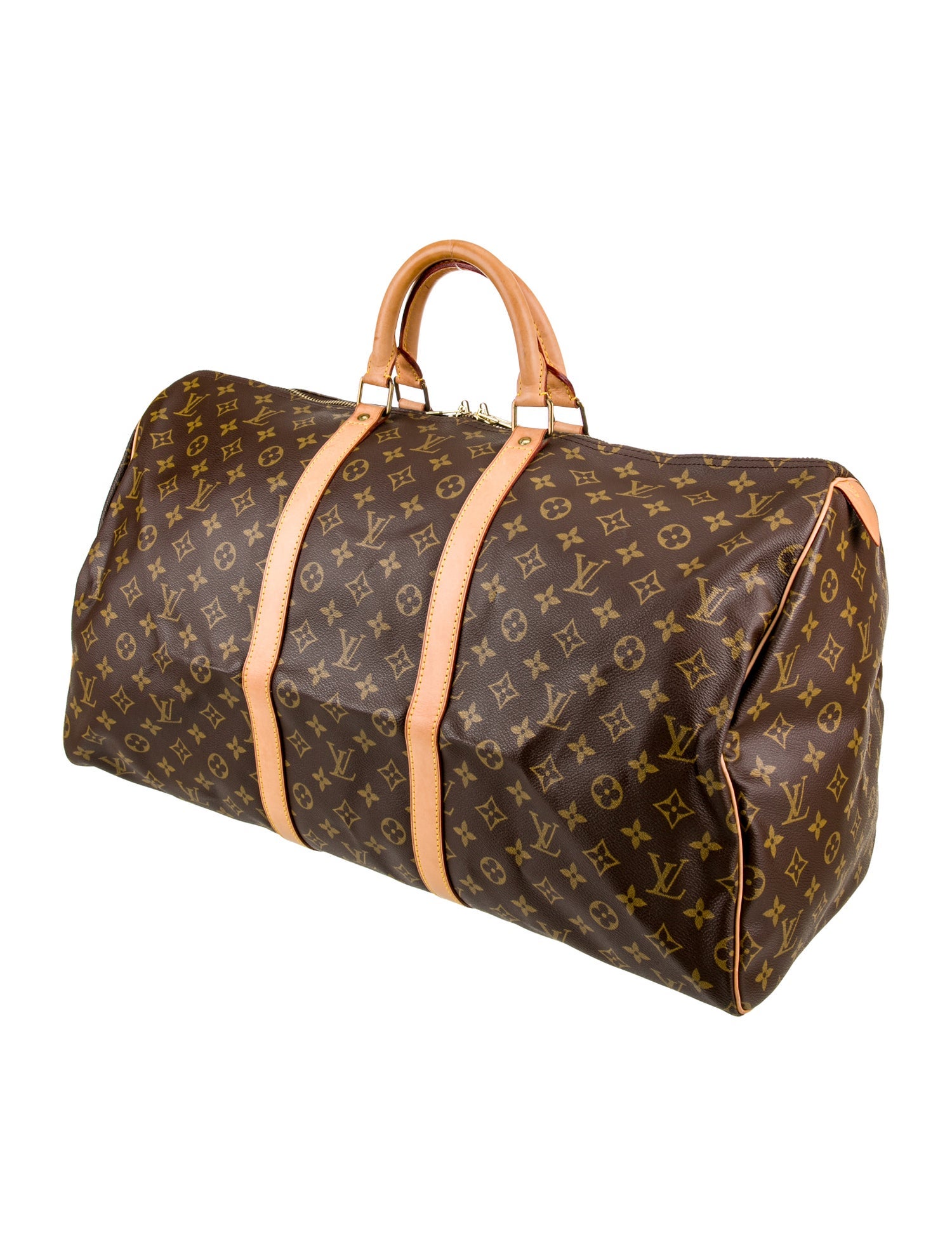 Louis Vuitton LV Monogram Keepall 55 Vintage