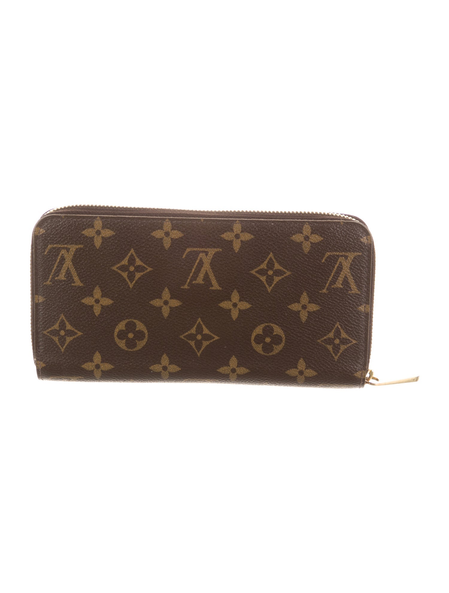 Louis Vuitton LV Monogram Coated Canvas Zippy Wallet