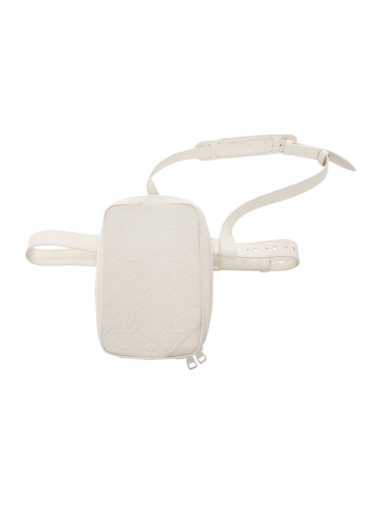 Louis Vuitton LV Monogram Taurillon Utility Side Bag