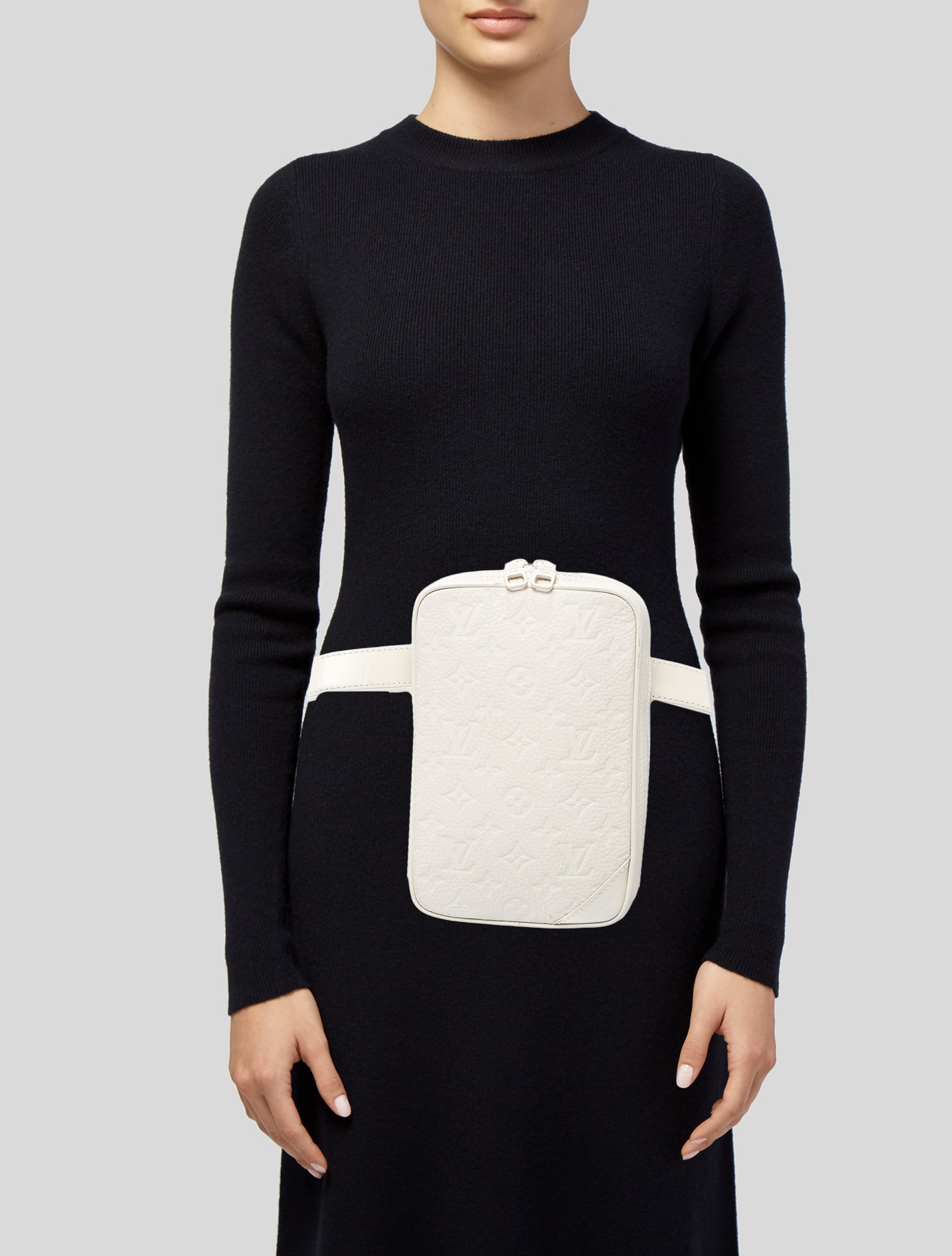 Louis Vuitton LV Monogram Taurillon Utility Side Bag