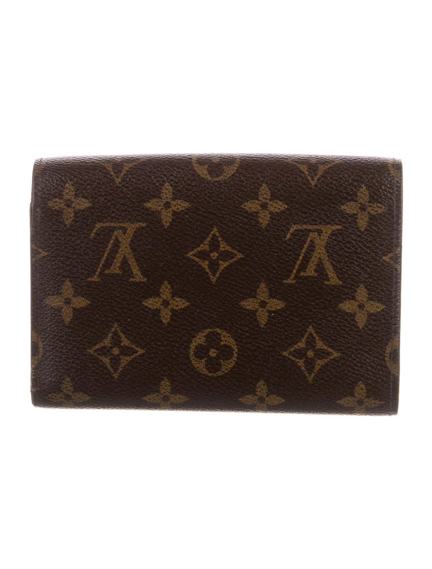 Louis Vuitton Monogram Pattern Coated Canvas Alexandra Wallet