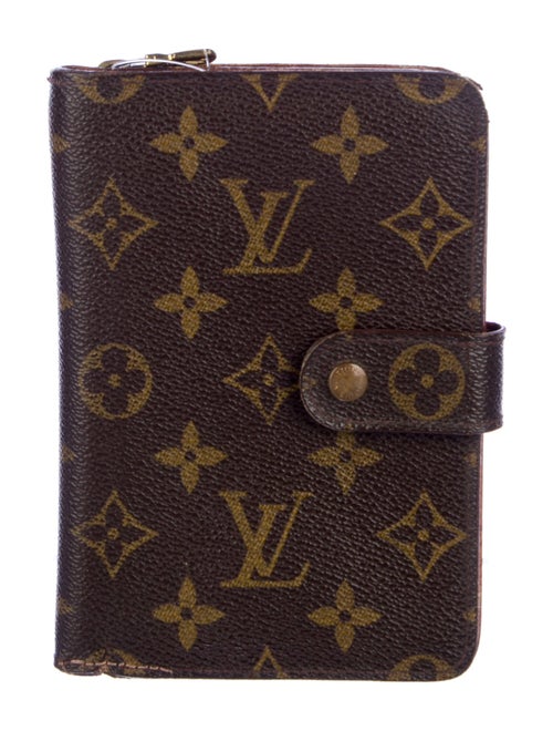 Louis Vuitton LV Monogram Coated Canvas Compact Wallet