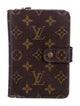 Louis Vuitton LV Monogram Coated Canvas Compact Wallet